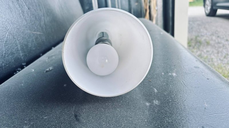 Modern Minimalist Frosted Glass Pendant Light Fixture - 2