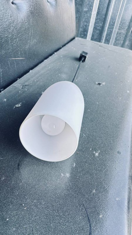 Modern Minimalist Frosted Glass Pendant Light Fixture - 3